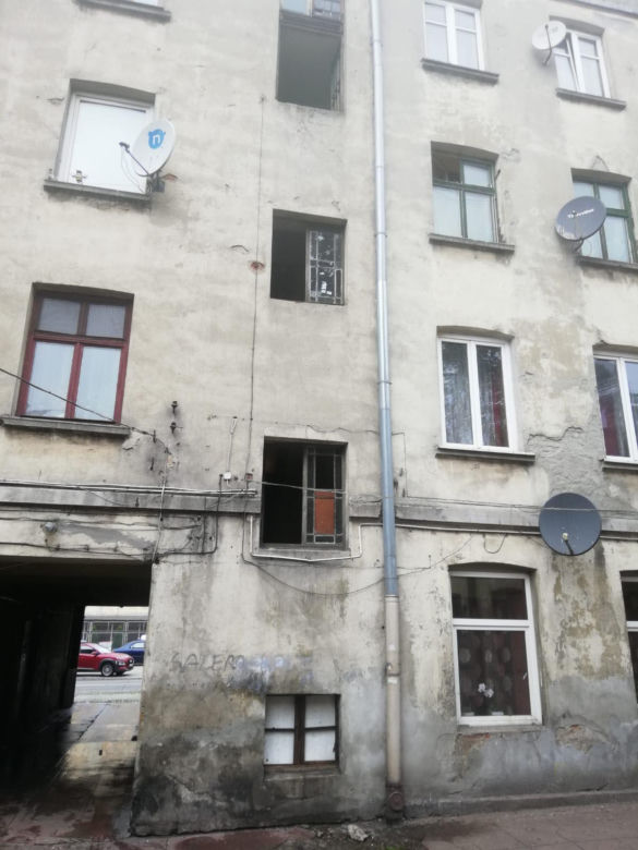 Śmiertelny pożar na Kopernika w Łodzi