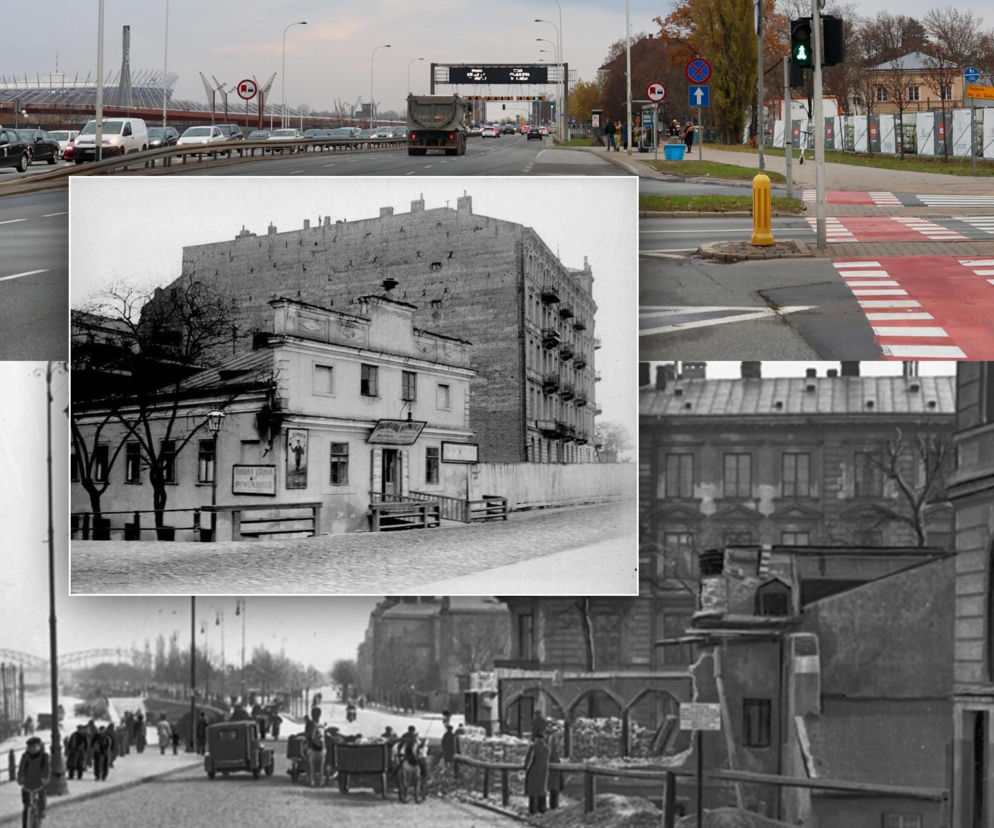 Budynek Łaźni Kurtza - gospoda Pod Retmanem przy ul. Wybrzeże Kościuszkowskie 49 róg ul. Mariensztat 2/4 w Warszawie