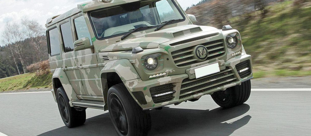 Mercedes-Benz G63 AMG Sahara Edition po tuningu Mansory