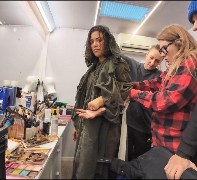 Kulisy filmu "Dziki"