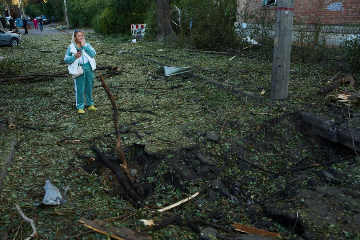 Zmasowany rosyjski atak na Kijów