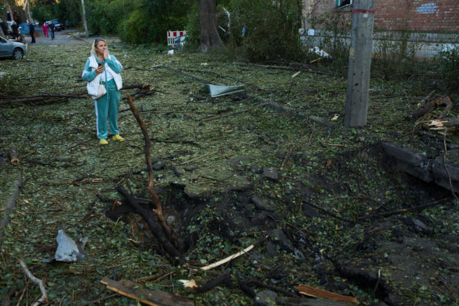 Zmasowany rosyjski atak na Kijów