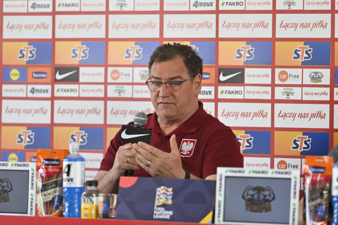 Konferencja reprezentacji Polski: Jan Urban i Wiktor Nowak