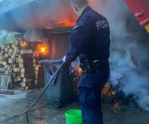 Groźny pożar w Babicach! 36-latek i jego 11-letnia córka spali, gdy obok szalały płomienie
