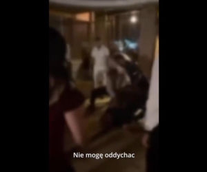 Wyciekło nagranie z wesela w Wadowicach. Wstrząsające sceny! Mężczyzna zginął. Nie mogę oddychać