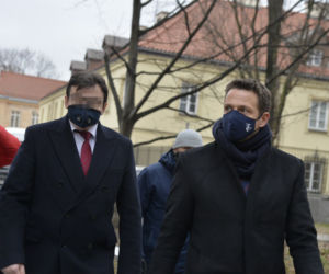 Przesłuchanie Rafała Trzaskowskiego na policji