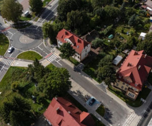 Nowe rondo w ciągu drogi 163 w Białogardzie