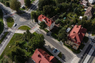 Nowe rondo w ciągu drogi 163 w Białogardzie
