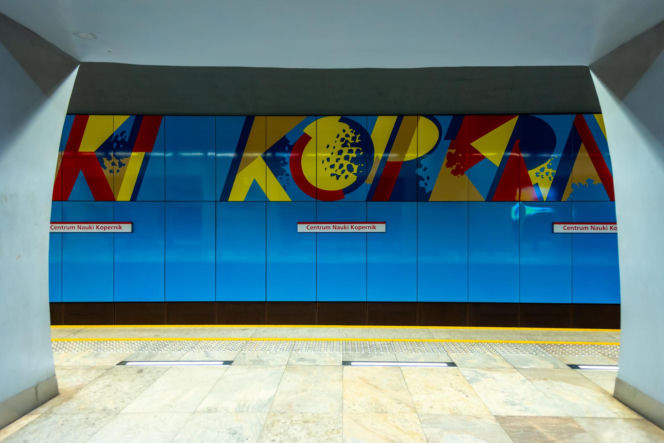 Stacja metra M2 Centrum Nauki Kopernik