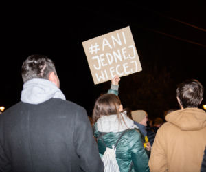 Kraków: Ani jednej więcej. Protest po śmierci ciężarnej Izabeli z Pszczyny