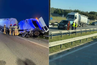 Dramat na S8. Dwie osoby nie żyją, jedna trafiła do szpitala