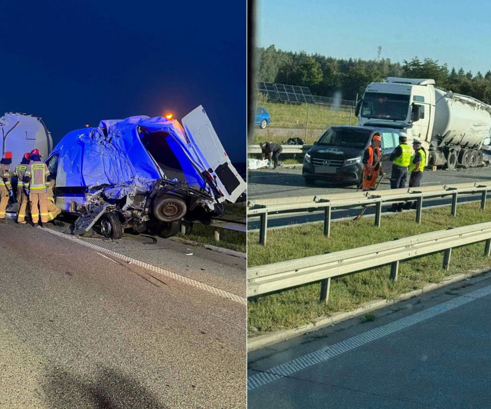 Dramat na S8. Dwie osoby nie żyją, jedna trafiła do szpitala