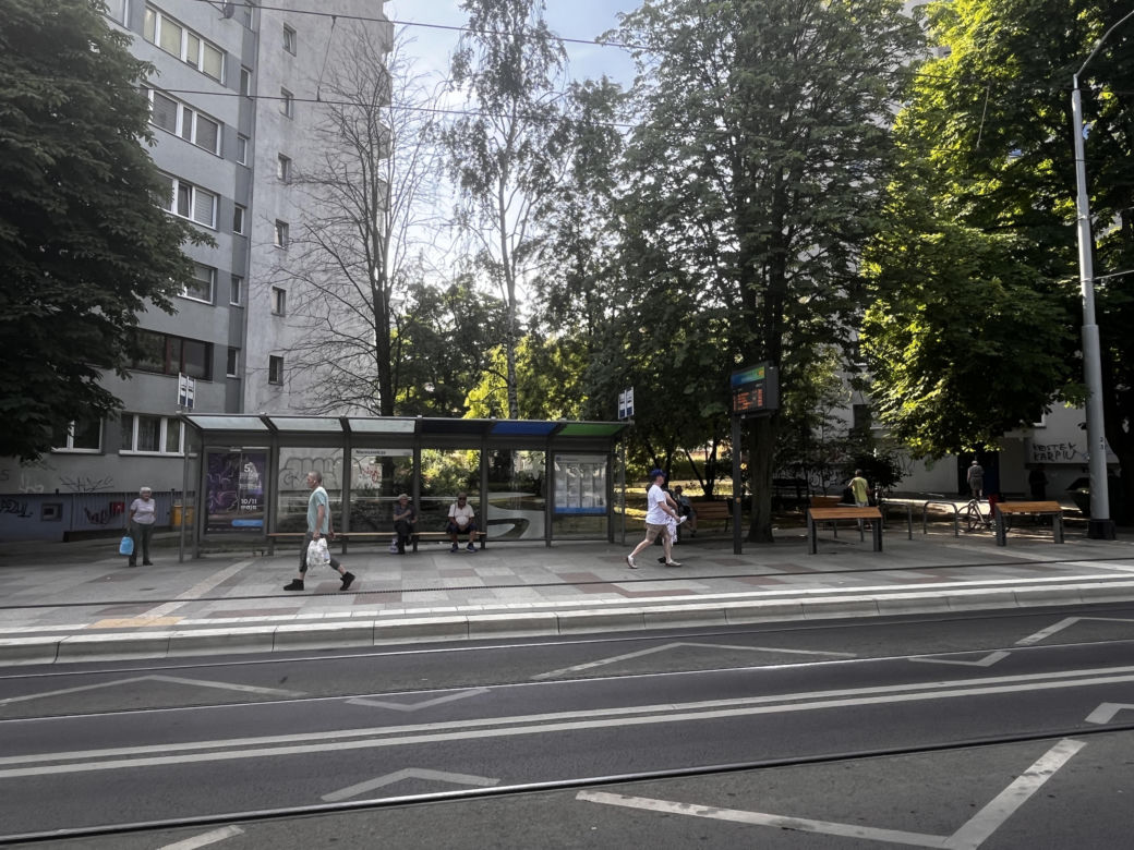 Przystanek w Szczecinie 