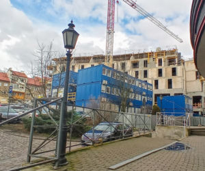 Budowa hotelu na Podzamczu