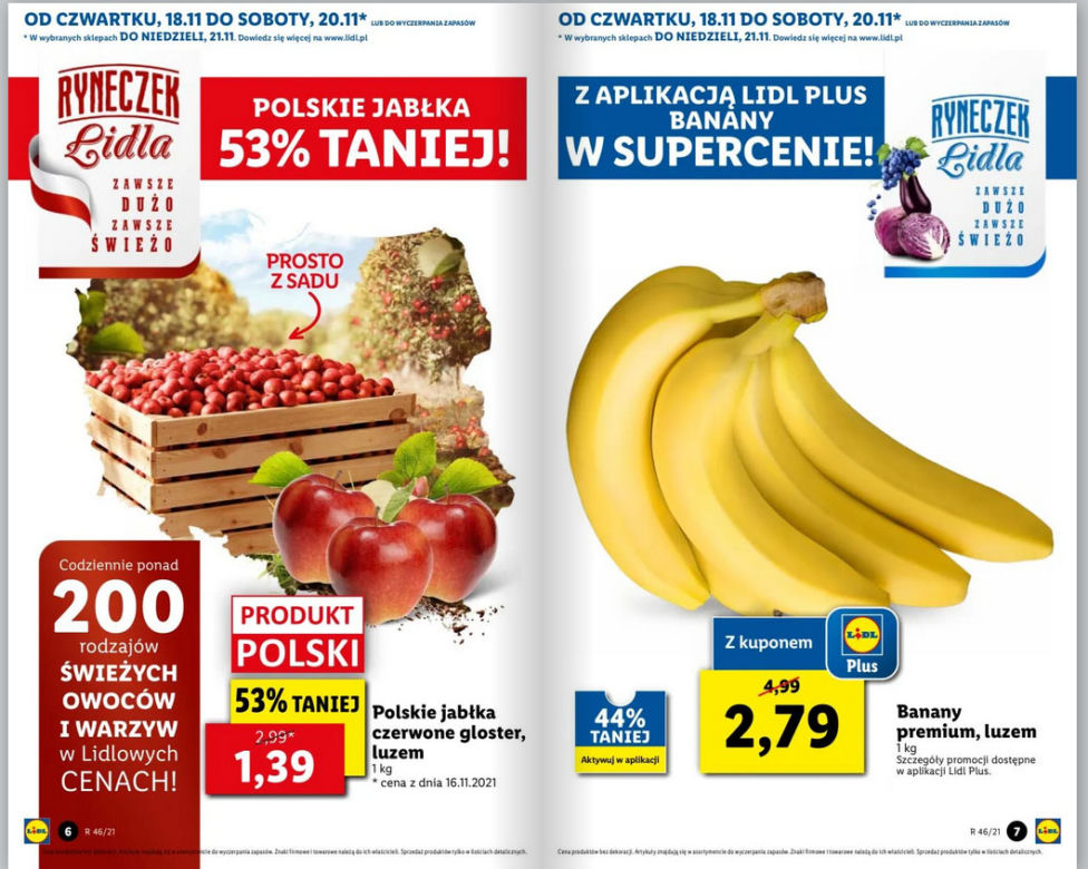 Promocje w Lidlu na weekend
