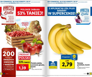 Promocje w Lidlu na weekend
