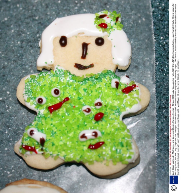 Ciasteczka inspirowane Lady GaGą