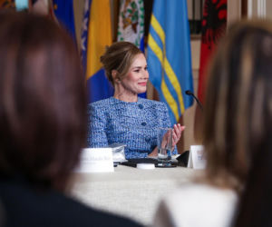 Marta Nawrocka olśniewała w Waszyngtonie. Postawiła na ponadczasowa klasykę