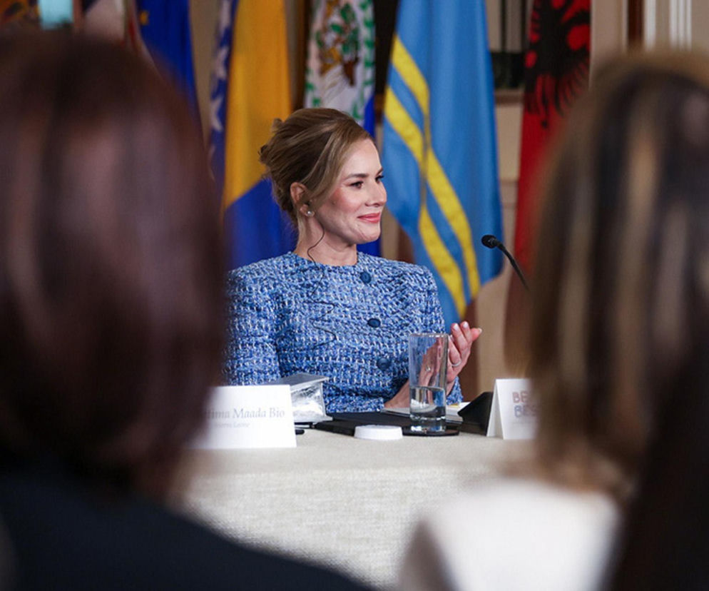 Marta Nawrocka zabrała głos w Waszyngtonie