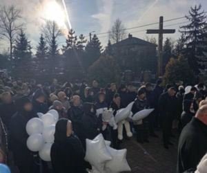 Szumowo pożegnało Irenę Rupińską i małego Bogusia