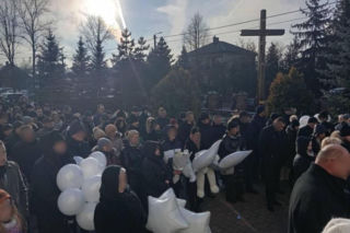 Szumowo pożegnało Irenę Rupińską i małego Bogusia