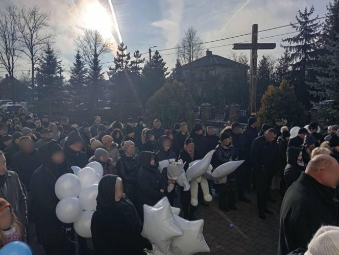 Szumowo pożegnało Irenę Rupińską i małego Bogusia