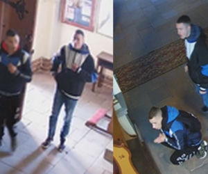 Okradli kościół. Są poszukiwani [ZDJĘCIA]
