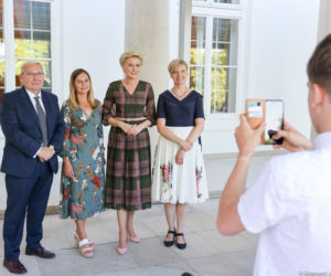 Agata Duda spotkała się z dziećmi
