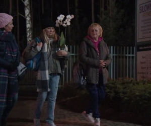 M jak miłość, odcinek 1424. Agata Rogowska (Katarzyna Kwiatkowska), Kisielowa (Małgorzata Różniatowska), Marysia (Małgorzata Pieńkowska)