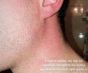Gwiazdror Barw szczęścia oskarża policję o brutalne pobicie