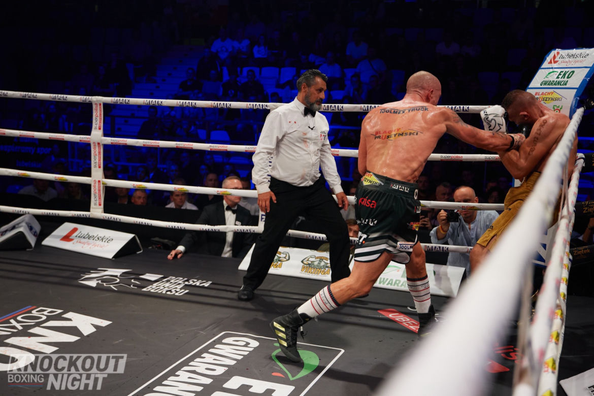Michał Cieślak wygrał na Knockout Boxing Night 24