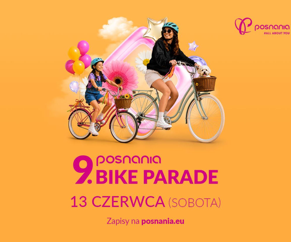 Poznań wskakuje na dwa kółka. 9. edycja Posnania Bike Parade już 13 czerwca!