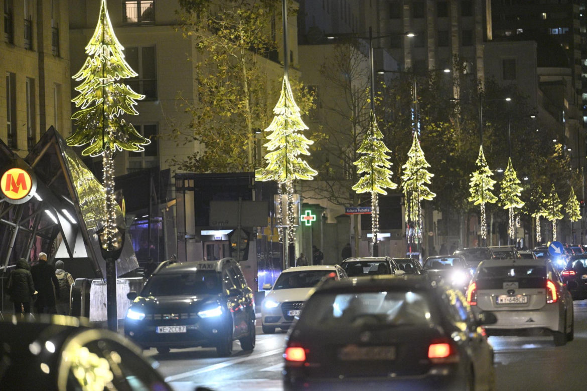 Iluminacja w Warszawie