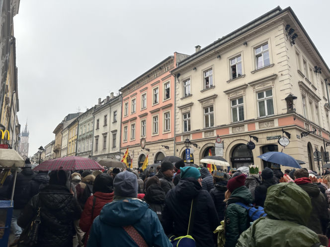 Orszak Trzech Króli przemaszerował przez Kraków