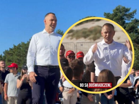 Prezydent Nawrocki z ważnym przesłaniem do młodzieży w Juracie
