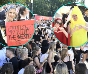 Tłumy fanów czekają w upale na The Weeknd w Warszawie. Spektakularne widowisko na PGE Narodowym