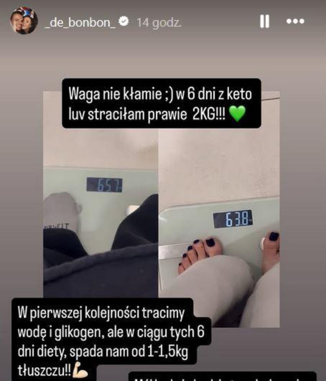 Ile waży Dominika Serowska?