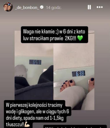 Ile waży Dominika Serowska?