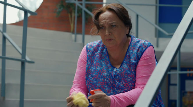 Barwy szczęścia, odcinek 3297. Bogusia (Halina Bednarz)