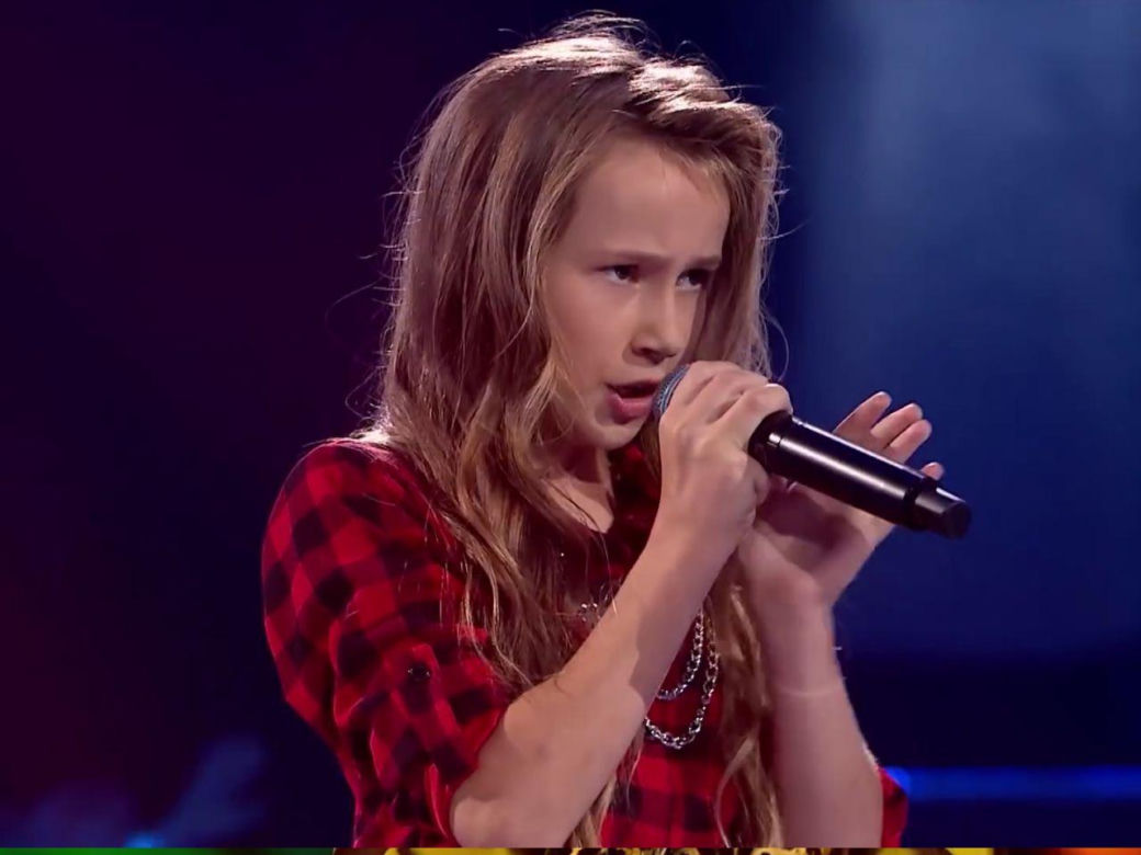 Ola Gwazdacz w "The Voice Kids"