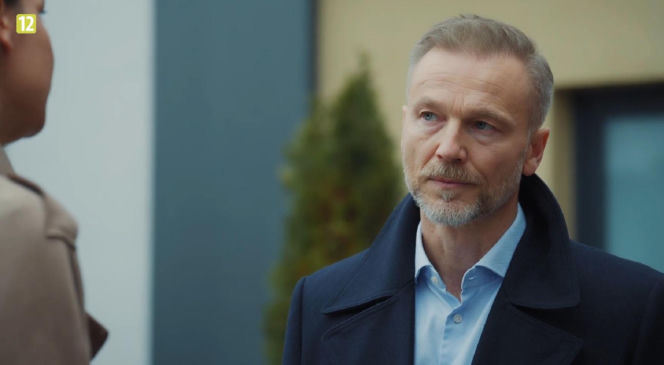 M jak miłość odc. 1918. Paulina Lipska (Maria Wieczorek), Andrzej Budzyński (Krystian Wieczorek)