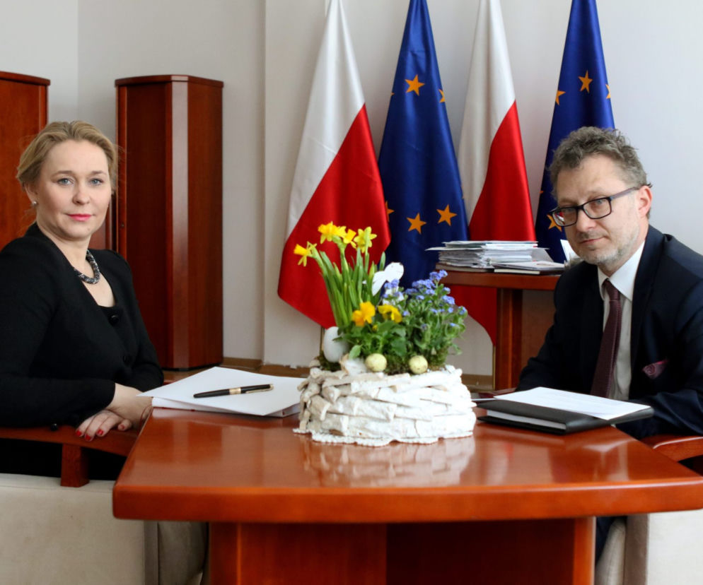 Wywiad Huberta Biskupskiego z wiceminister Andzeliką Możdzanowską