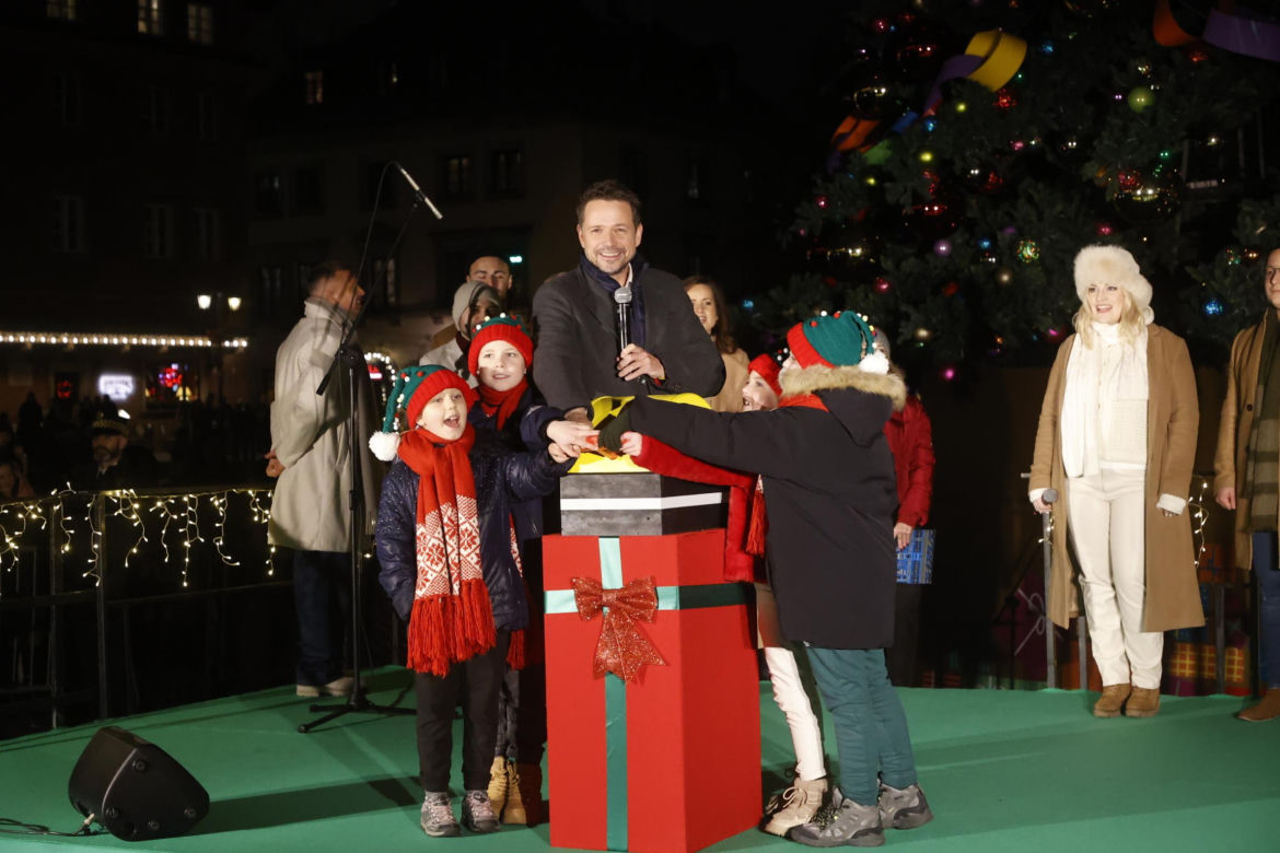 Iluminacje w Warszawie
