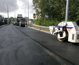 Postępy prac na budowie ul. Arkońskiej