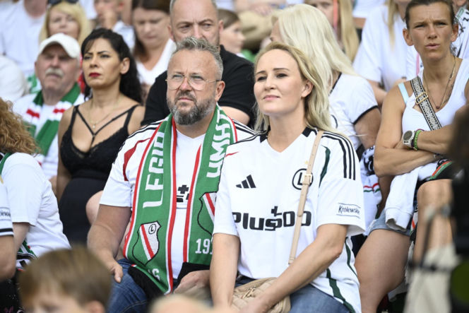 Legia Warszawa - Zagłębie Lubin: Zdjęcia kibiców