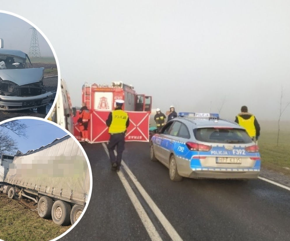 KOSZMARNY wypadek w miejscowości Kliny. Jedna osoba NIE ŻYJE, druga poważnie ranna. Co tam się stało? [FOTO]