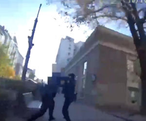 Policja pokazała nagranie z zatrzymania na Marszałkowskiej