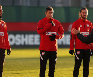 Pierwszy trening Reprezentacji Polski przed trójmeczem el. mistrzostw świata. Trener Sousa już układa klocki