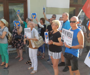 Wolne media!. Mieszkańcy Tarnowa wyszli na ulicę 