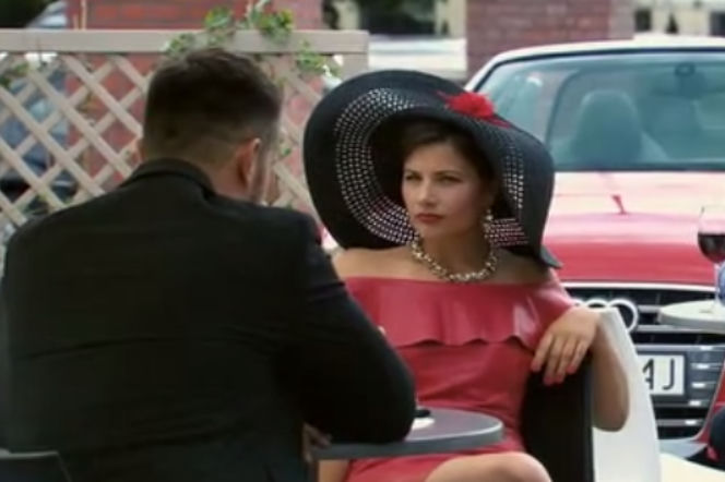 Przyjaciółki 10 sezon odcinek 116, Dorota (Agnieszka Sienkiewicz), Łukasz (Mikołaj Krawczyk)